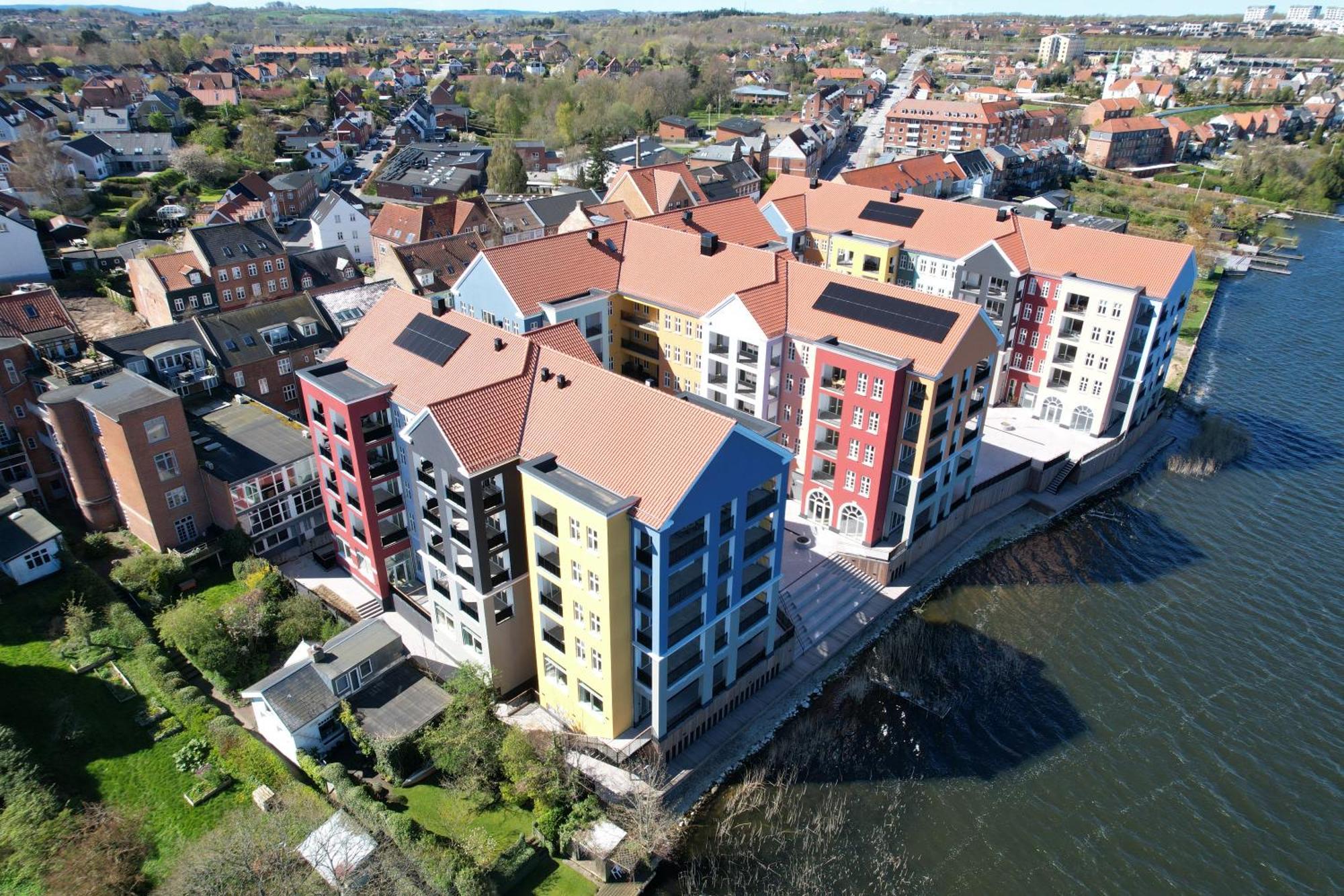 Hotel Lille Nyhavn Skanderborg Exterior foto